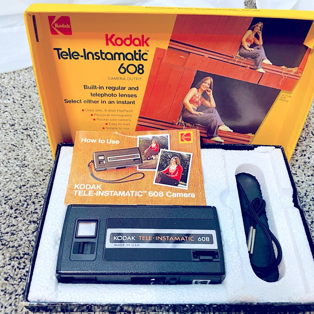 Kodak vintage telechromatic camera 608